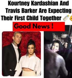 Kourtney Kardashian and Travis Barker Expecting First Baby Together and