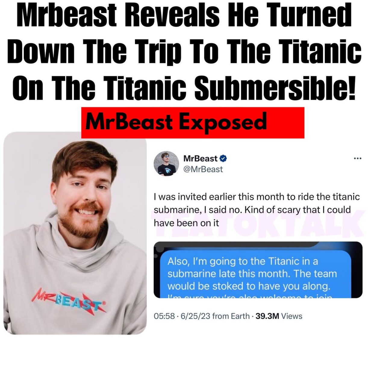 MrBeast and the Titanic Submersible 2023: Separating Fact from Fiction ...