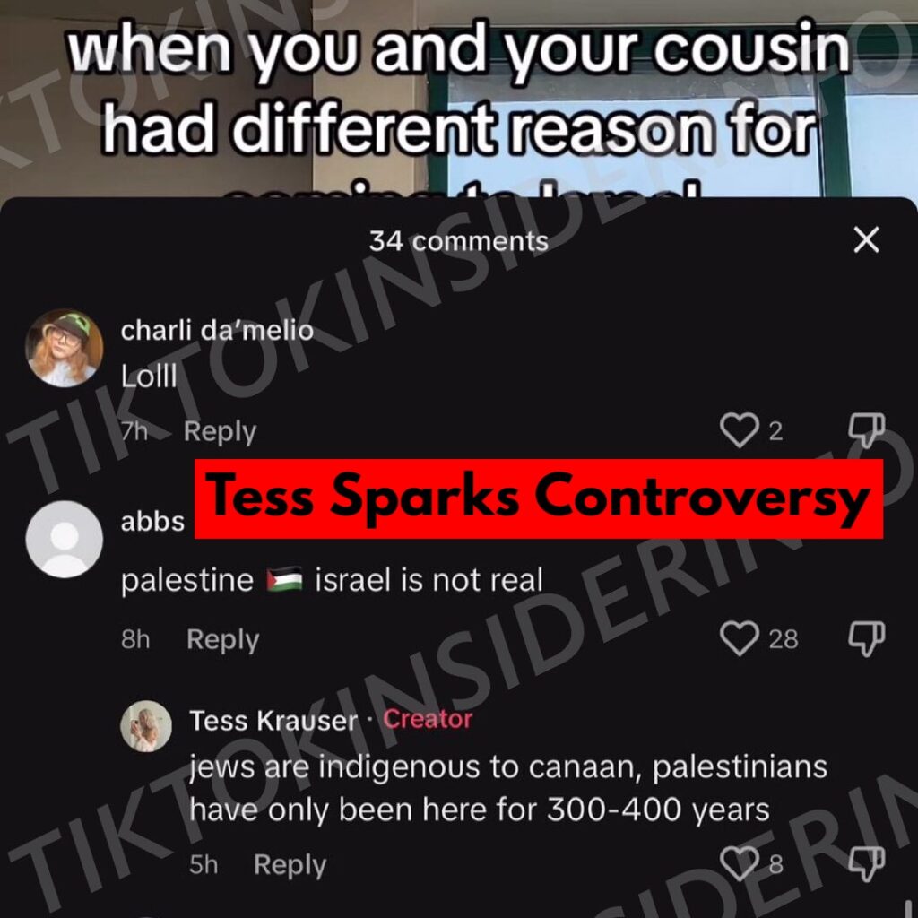 Tess Krauser's Comments On Israel