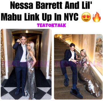 Nessa Barrett and Lil Mabu