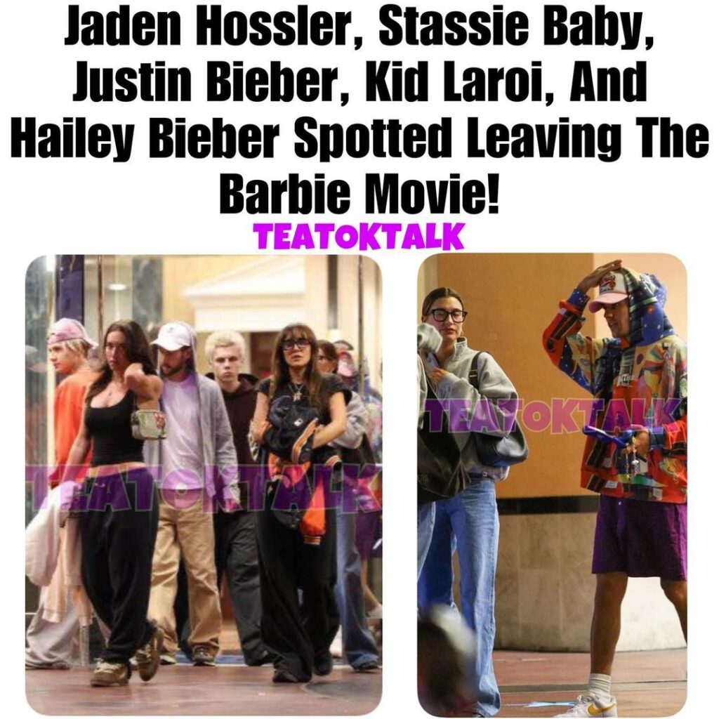 Justin Bieber and Jaden Hossler