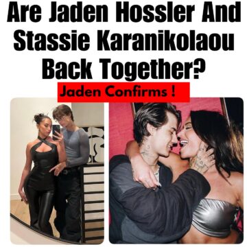 Jaden Hossler and Stassie Karanikolaou