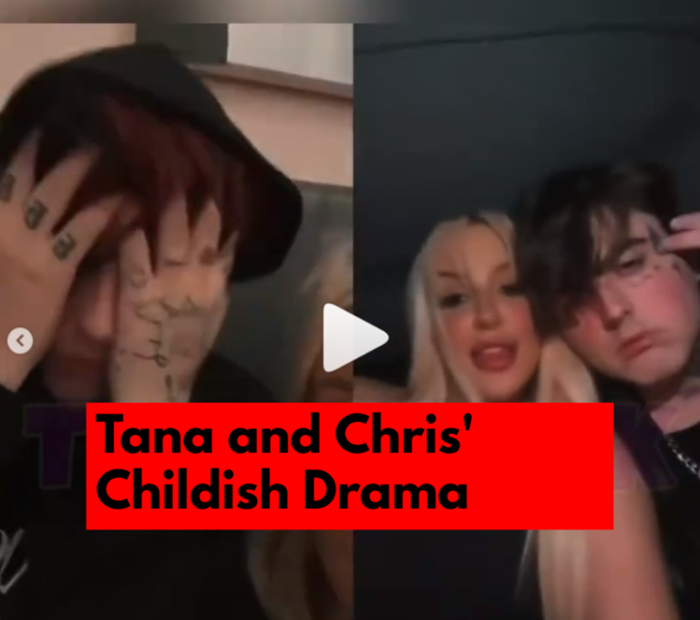 Tana Mongeau and Chris Miles' TikTok Drama 2023 A Rollercoaster Ride