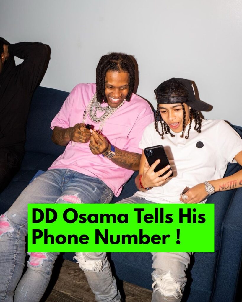 What Is Dd Osama Phone Number Dd Osama Number 40s And 9s Lyrics