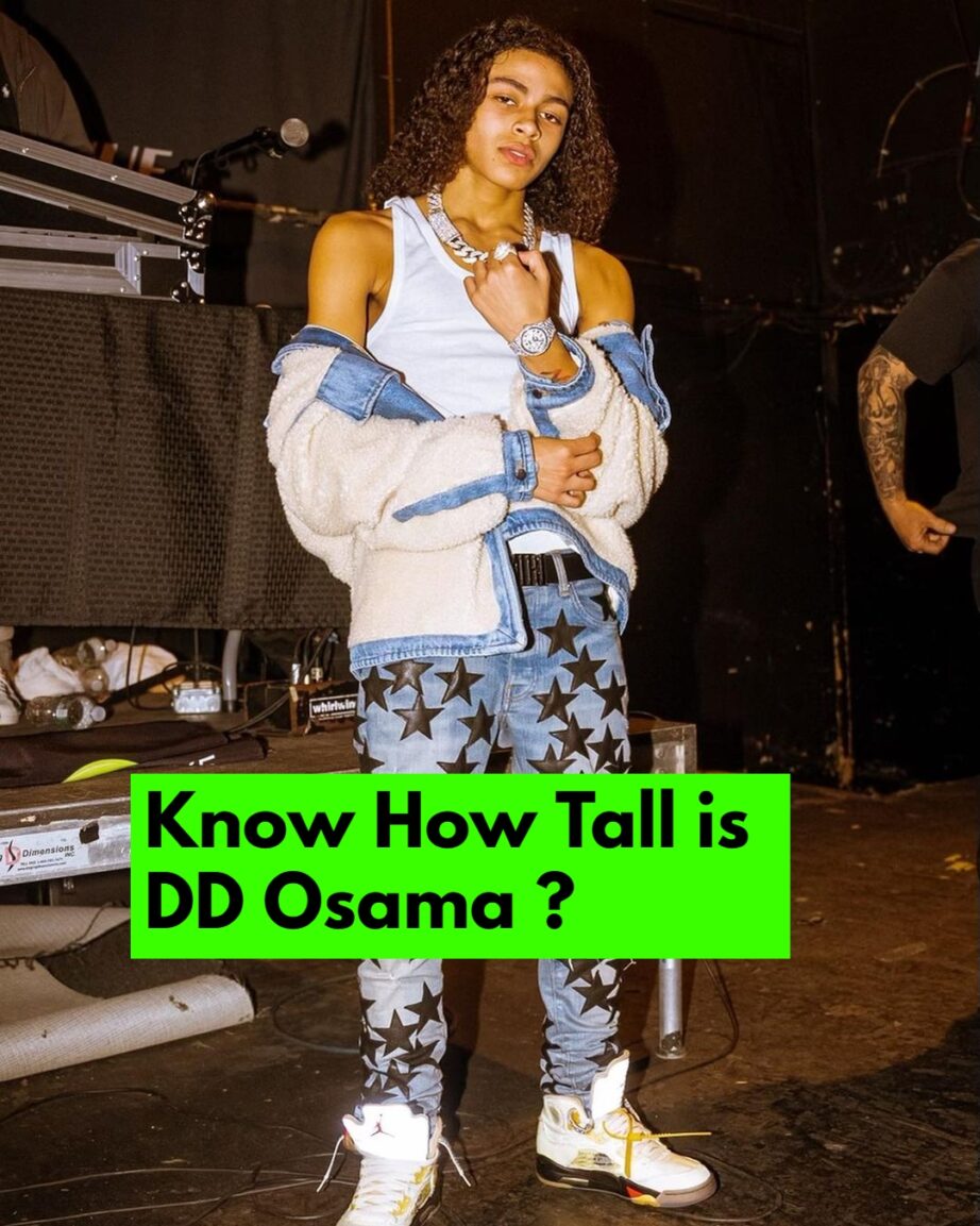 How Tall is DD Osama Height