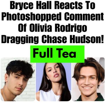 Olivia Rodrigo and Chase Hudson Drama