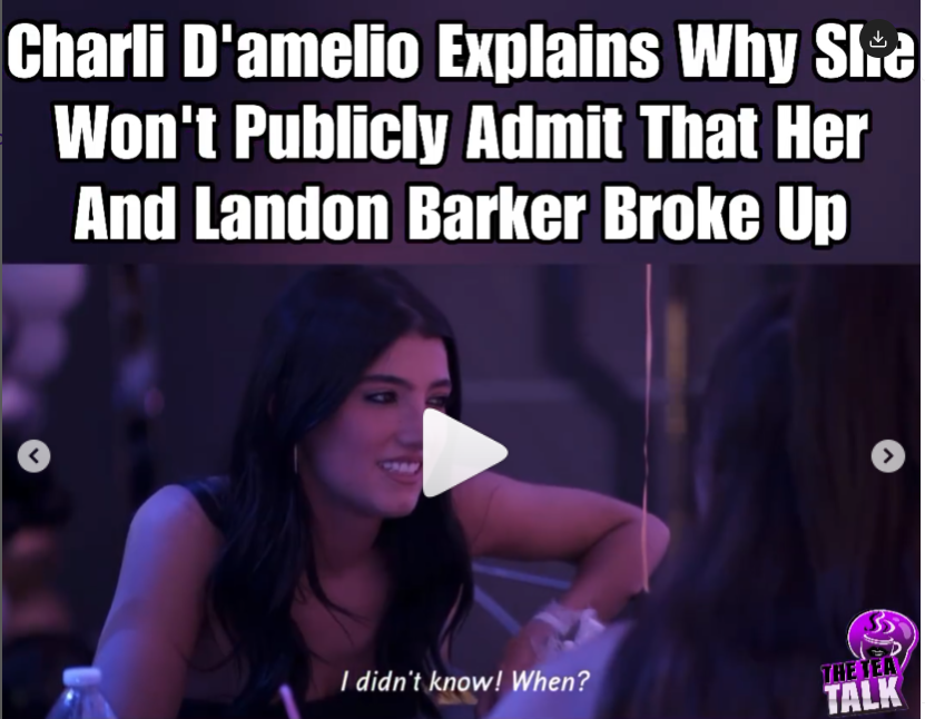Charli Damelio Landon Barker Break Up