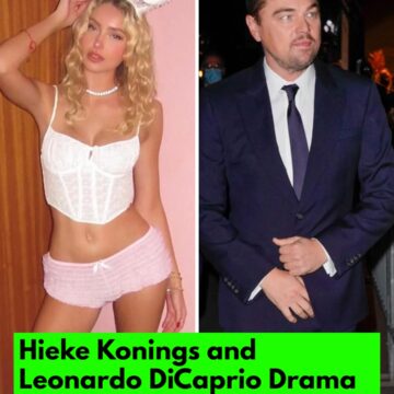 Hieke Konings and Leonardo DiCaprio