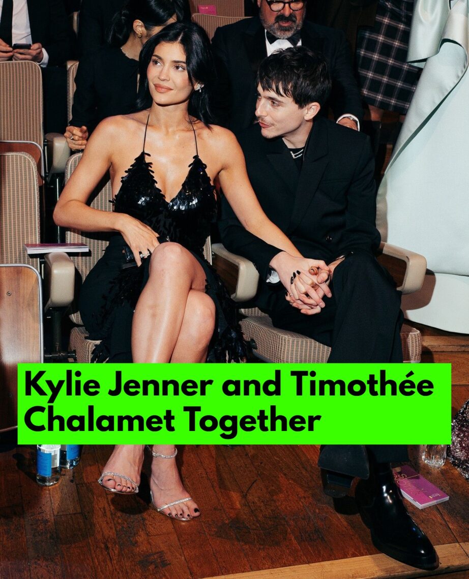 Kylie Jenner and Timothée Chalamet