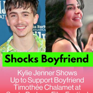 Timothée Chalamet and Kylie Jenner