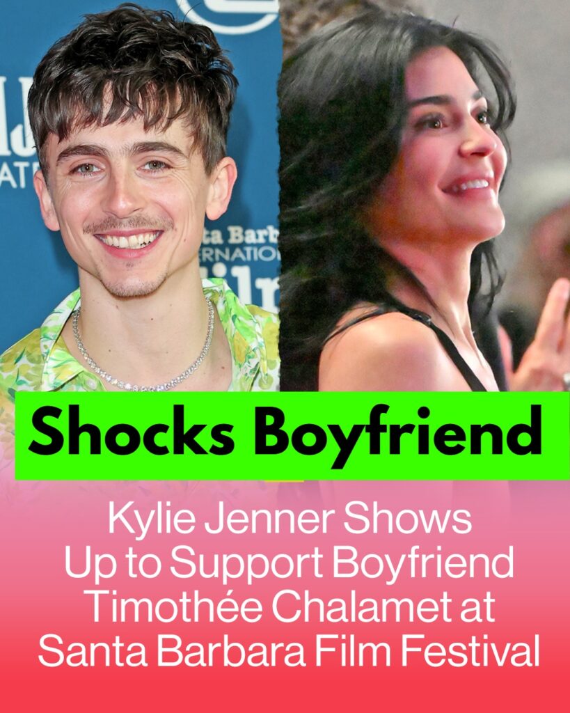 Timothée Chalamet and Kylie Jenner