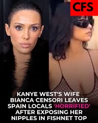 Kanye West and Bianca Censori In Spain