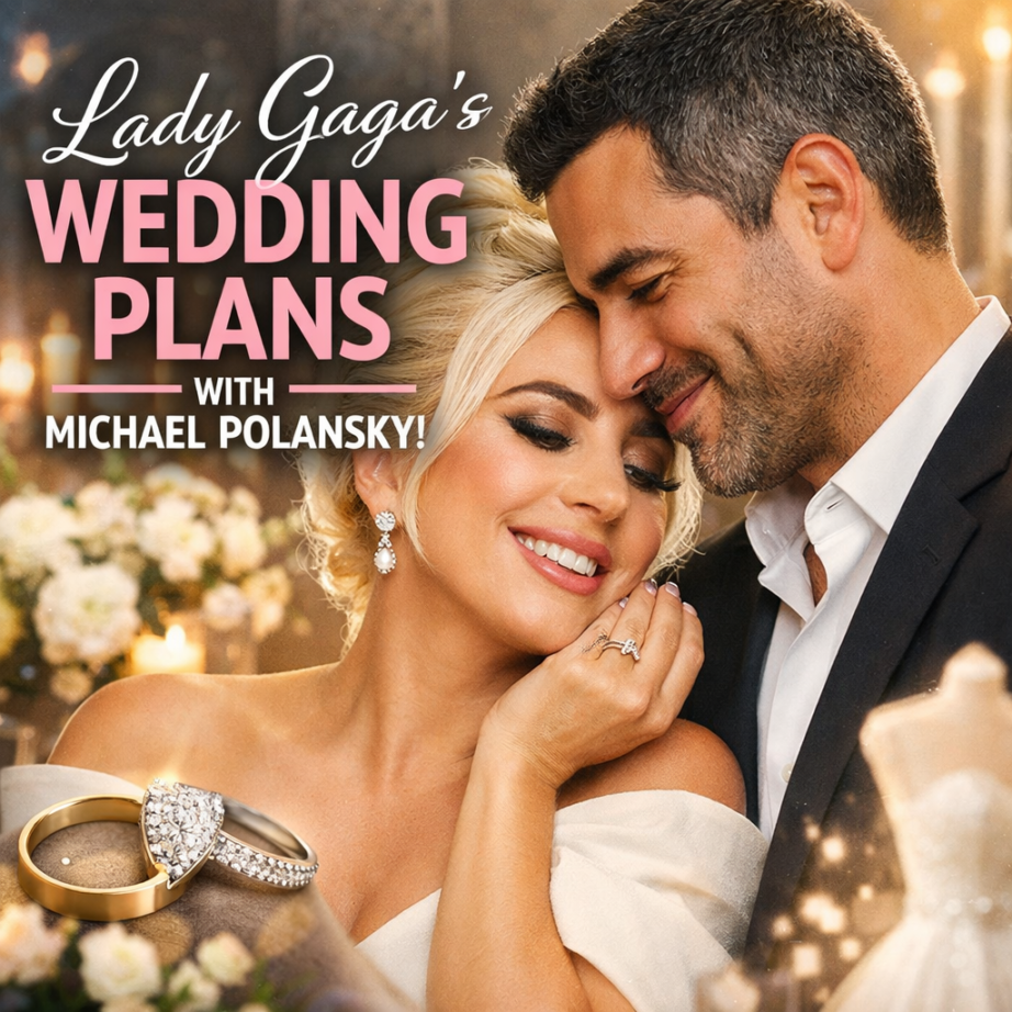 Lady Gaga and Michael Polansky close-up